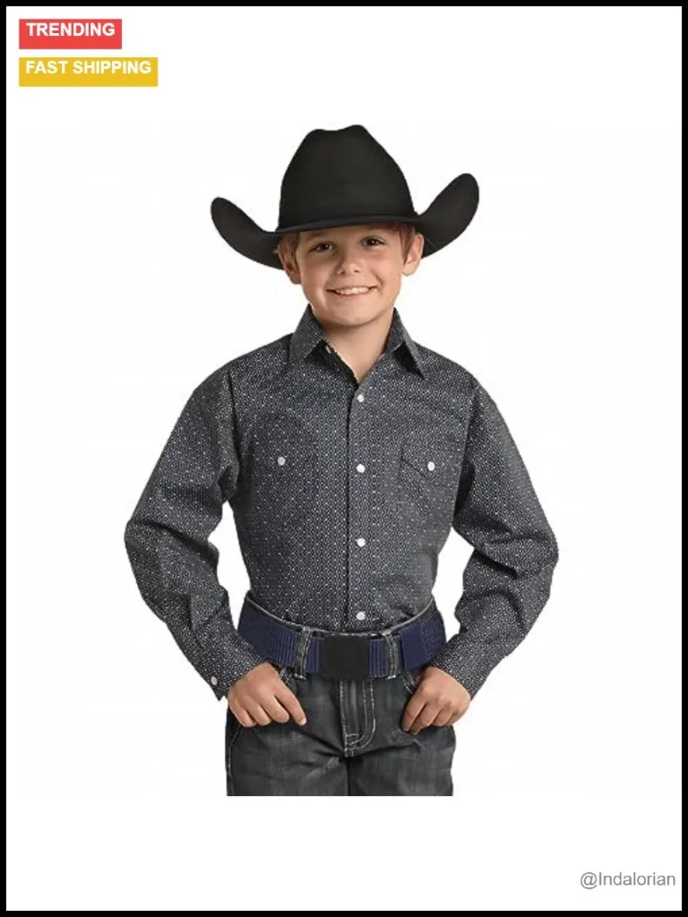 Nylon Boys Baseball Belt with Metal Buckle, No-Hole Adjustable Youth Belt for